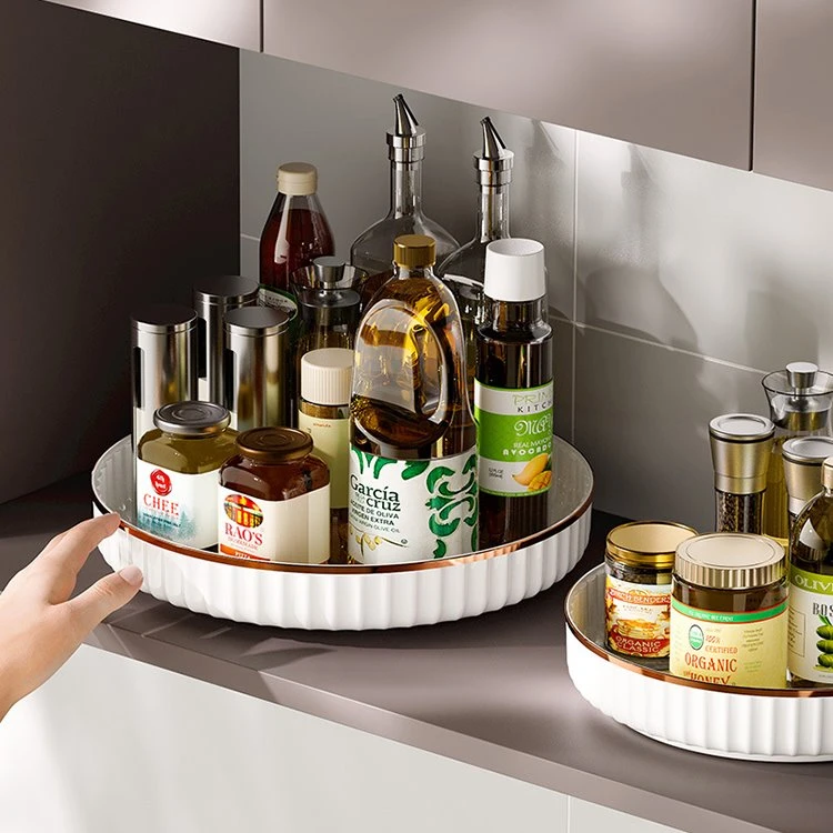 Light Luxury Rotating Storage Rack