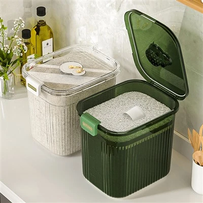 Sealed Timing Rice Bucket