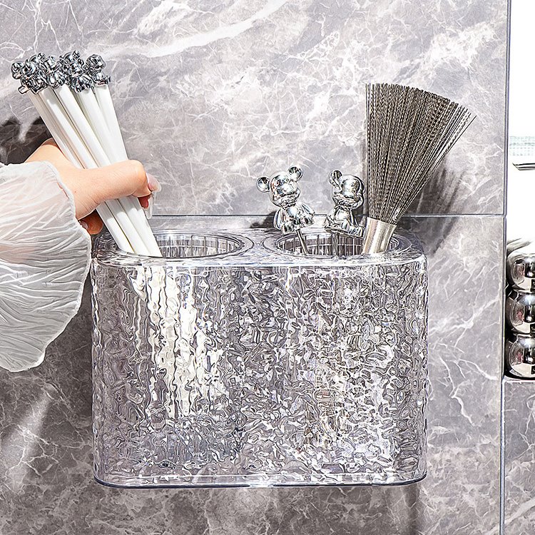 Water Ripple Chopstick Storage Container